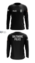 Baltimore Police Department 87844161 Long Sleeve Performance Shirt 105