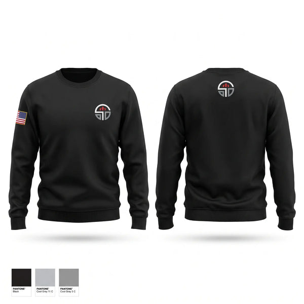 Crew Neck Sweatshirt, Crime Patrol Unit, Police, Teamtime, Team time, sublimation, custom sports apparel, team uniforms, spirit wear, spiritwear, sports uniforms, custom shirts, team store, custom team store, fundraiser sports, apparel fundraiser