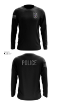 PERRY POLICE DEPARTMENT Long Sleeve Performance Shirt - 21