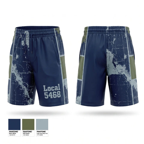 Athletic Shorts With Pockets, Local 5468, Fire Department, Teamtime, Team time, sublimation, custom sports apparel, team uniforms, spirit wear, spiritwear, sports uniforms, custom shirts, team store, custom team store, fundraiser sports, apparel fundraiser