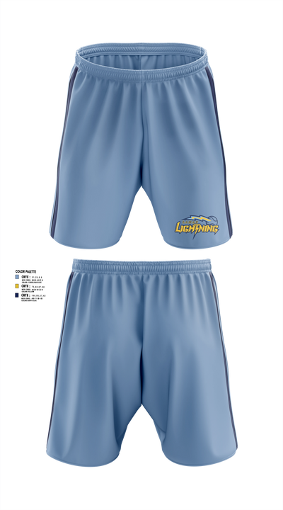 Lamar Lightening Athletic Shorts With Pockets - 1 (1)