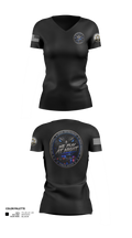 Traffic Division Women's Short Sleeve V-neck Shirt - 21