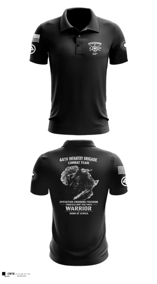 Short Sleeve Performance Polo, 44th IBCT, Army, Teamtime, Team time, sublimation, custom sports apparel, team uniforms, spirit wear, spiritwear, sports uniforms, custom shirts, team store, custom team store, fundraiser sports, apparel fundraiser