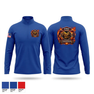 Windbreaker, Champion Volunteer Fire Department, Fire Department, Teamtime, Team time, sublimation, custom sports apparel, team uniforms, spirit wear, spiritwear, sports uniforms, custom shirts, team store, custom team store, fundraiser sports, apparel fundraiser