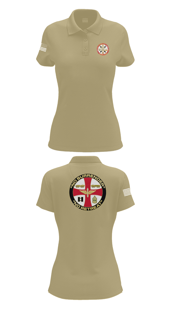 Womens Short Sleeve Performance Polo, Echo 2-501st GSAB, , Teamtime, Team time, sublimation, custom sports apparel, team uniforms, spirit wear, spiritwear, sports uniforms, custom shirts, team store, custom team store, fundraiser sports, apparel fundraiser