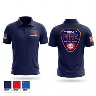 Short Sleeve Performance Polo, Hindsville rural fire department, Fire Department, Teamtime, Team time, sublimation, custom sports apparel, team uniforms, spirit wear, spiritwear, sports uniforms, custom shirts, team store, custom team store, fundraiser sports, apparel fundraiser