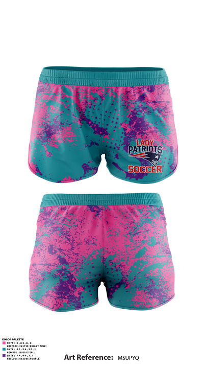 Madison Middle Lady Patriots Soccer Women's Shorts - 11