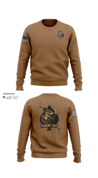 Crew Neck Sweatshirt, MESG1 TEAM 707, Navy, Teamtime, Team time, sublimation, custom sports apparel, team uniforms, spirit wear, spiritwear, sports uniforms, custom shirts, team store, custom team store, fundraiser sports, apparel fundraiser