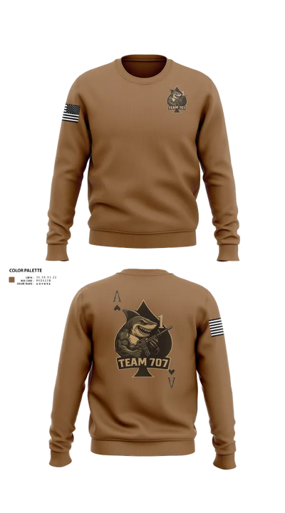 MESG1 TEAM 707 61403527 Crew Neck Sweatshirt - 22