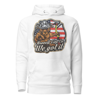 Unisex Hoodie - 1 - White