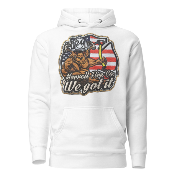 Unisex Hoodie - 1 - White