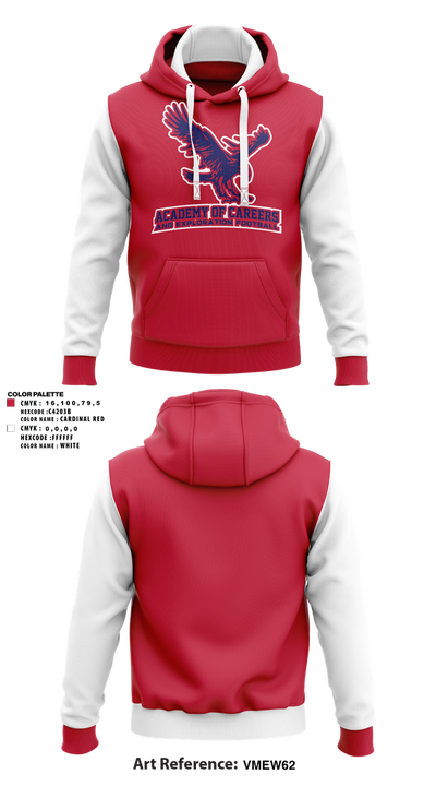 Academy of Careers and Exploration Football 31535634 Hoodie - 1
