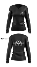 Road Pirates 37755588 Women's Long Sleeve V-neck Shirt - 1