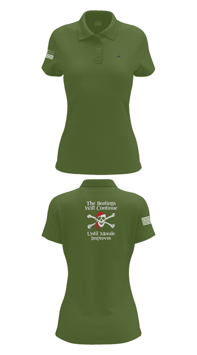 Delta Co. 1-3 AB 28832353 Women's Short Sleeve Performance Polo  - 55