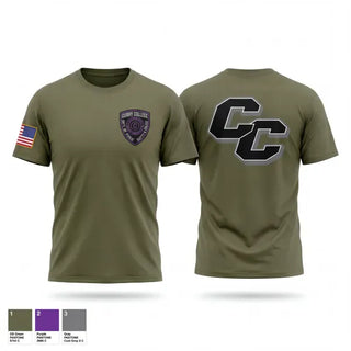 Old School Cotton Feel Shirt, Curry College Police Department, Police, Teamtime, Team time, sublimation, custom sports apparel, team uniforms, spirit wear, spiritwear, sports uniforms, custom shirts, team store, custom team store, fundraiser sports, apparel fundraiser