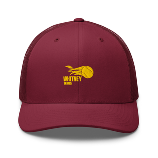 Whitney Boys Tennis 34365674 Retro Trucker Hat | Yupoong 6606