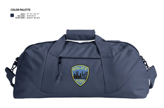 Duffle Bag, Peoria Police Department, Police, Teamtime, Team time, sublimation, custom sports apparel, team uniforms, spirit wear, spiritwear, sports uniforms, custom shirts, team store, custom team store, fundraiser sports, apparel fundraiser