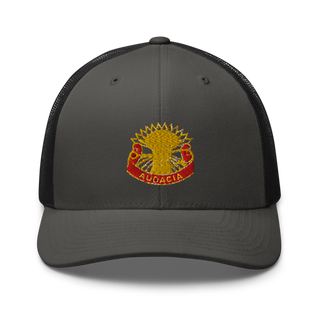 5-4 ADA A BTRY 3rd PLT 45345597 Retro Trucker Hat | Yupoong 6606