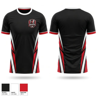 Mens Soccer Jersey, Coyotes, Men's Soccer, Teamtime, Team time, sublimation, custom sports apparel, team uniforms, spirit wear, spiritwear, sports uniforms, custom shirts, team store, custom team store, fundraiser sports, apparel fundraiser
