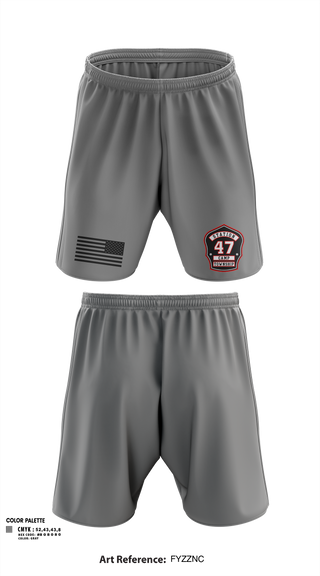 Athletic Shorts With Pockets, Camp Township Fire Department, Fire Department, Teamtime, Team time, sublimation, custom sports apparel, team uniforms, spirit wear, spiritwear, sports uniforms, custom shirts, team store, custom team store, fundraiser sports, apparel fundraiser