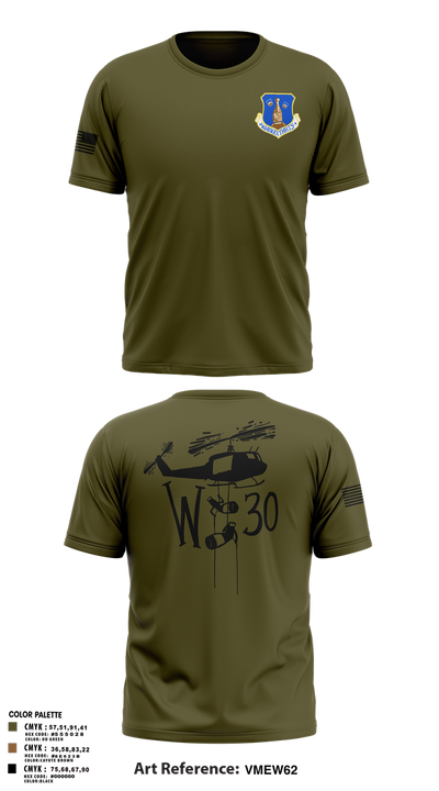 145th LRS/LGVM 93307873 Short Sleeve Performance Shirt - 1