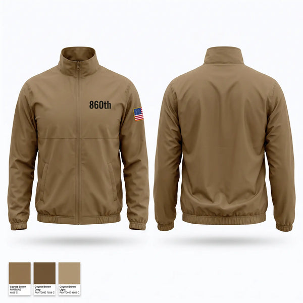 Windbreaker, 860th, Army, Teamtime, Team time, sublimation, custom sports apparel, team uniforms, spirit wear, spiritwear, sports uniforms, custom shirts, team store, custom team store, fundraiser sports, apparel fundraiser