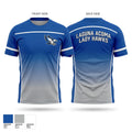 Laguna-Acoma Senior High School Basketball 15148897 Soft Poly Tee Cotton Like Feel - 1