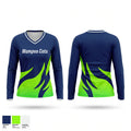Wampus Cats Women's Long Sleeve V-neck Shirt - 1