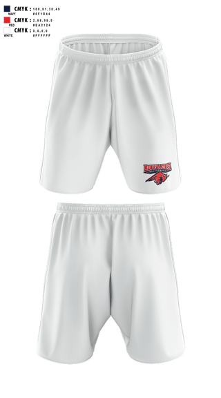 Athletic Shorts With Pockets, Illinois Buffaloes, Men's Basketball, Teamtime, Team time, sublimation, custom sports apparel, team uniforms, spirit wear, spiritwear, sports uniforms, custom shirts, team store, custom team store, fundraiser sports, apparel fundraiser