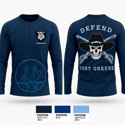 Brooklyn Tech 92469521 Long Sleeve Performance Shirt 1