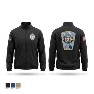 Windbreaker, Clermont PD, Police, Teamtime, Team time, sublimation, custom sports apparel, team uniforms, spirit wear, spiritwear, sports uniforms, custom shirts, team store, custom team store, fundraiser sports, apparel fundraiser