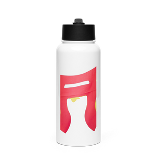 Crusader Battery 85156084 Stainless Steel Water Bottle with a Straw Lid