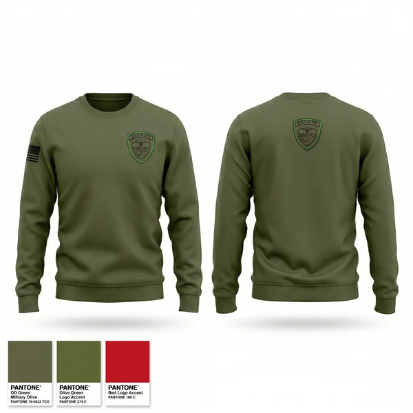 Crew Neck Sweatshirt, Anderson County Swat, Police, Teamtime, Team time, sublimation, custom sports apparel, team uniforms, spirit wear, spiritwear, sports uniforms, custom shirts, team store, custom team store, fundraiser sports, apparel fundraiser