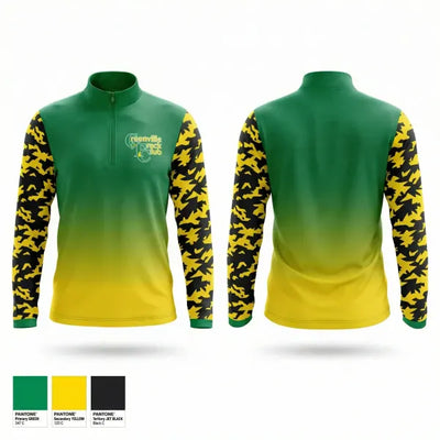 Greenville Track Club 11053123 Quarter Zip Jacket - 1