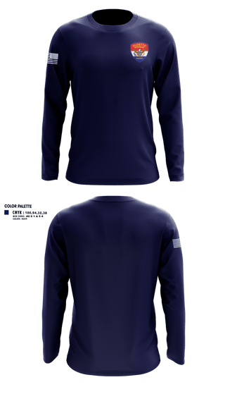 Long Sleeve Performance Shirt, Olivette Police Department, Police, Teamtime, Team time, sublimation, custom sports apparel, team uniforms, spirit wear, spiritwear, sports uniforms, custom shirts, team store, custom team store, fundraiser sports, apparel fundraiser