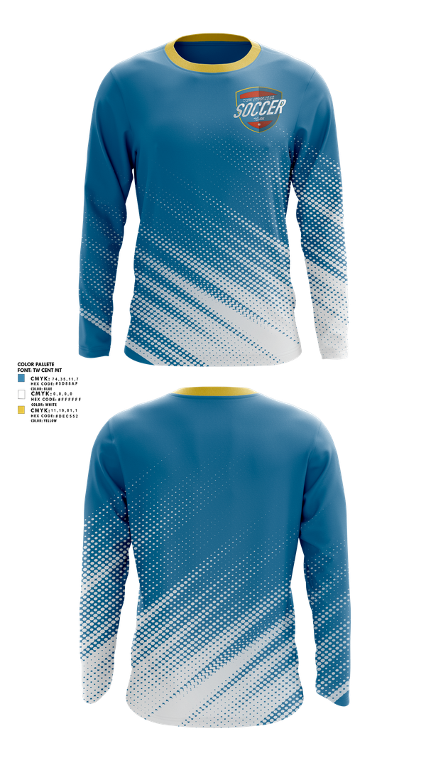 Long Sleeve Performance Shirt, Des Moines Congolese Soccer Team, Men's Soccer, Teamtime, Team time, sublimation, custom sports apparel, team uniforms, spirit wear, spiritwear, sports uniforms, custom shirts, team store, custom team store, fundraiser sports, apparel fundraiser