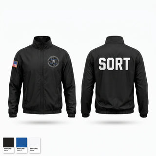 Windbreaker, SORT, Police, Teamtime, Team time, sublimation, custom sports apparel, team uniforms, spirit wear, spiritwear, sports uniforms, custom shirts, team store, custom team store, fundraiser sports, apparel fundraiser