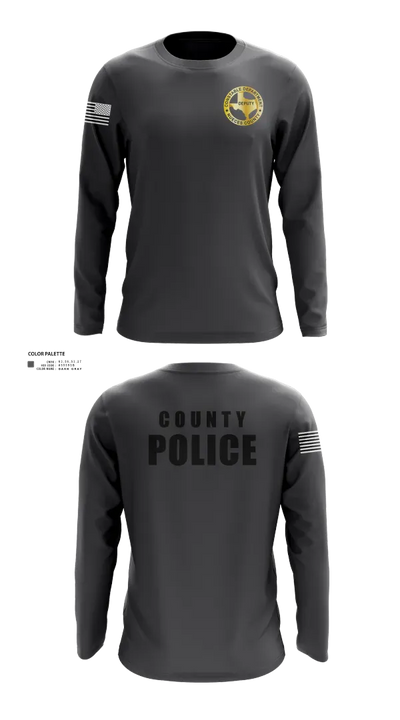 Nueces County Constable PCT4 30073114 Long Sleeve Performance Shirt 22