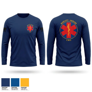 Long Sleeve Performance Shirt, Bartlett Jackson EMS, EMS/EMT, Teamtime, Team time, sublimation, custom sports apparel, team uniforms, spirit wear, spiritwear, sports uniforms, custom shirts, team store, custom team store, fundraiser sports, apparel fundraiser
