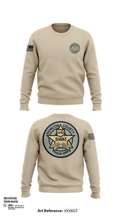 HCPA Swat 1437477 Crew Neck Sweatshirt - 103