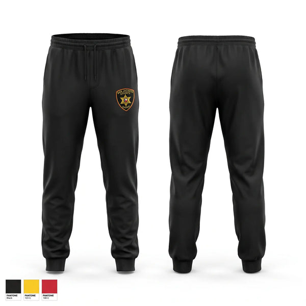 Sweatpants, San Jacinto County Sheriff's Office, Police, Teamtime, Team time, sublimation, custom sports apparel, team uniforms, spirit wear, spiritwear, sports uniforms, custom shirts, team store, custom team store, fundraiser sports, apparel fundraiser