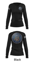 Estill Springs Police Department 5599185 Women's Long Sleeve V-neck Shirt - 23