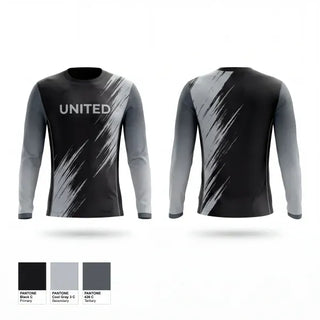 Long Sleeve Performance Shirt, UNITED, Men's Basketball, Teamtime, Team time, sublimation, custom sports apparel, team uniforms, spirit wear, spiritwear, sports uniforms, custom shirts, team store, custom team store, fundraiser sports, apparel fundraiser