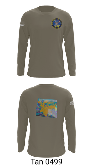 Long Sleeve Performance Shirt, Information Warfare Training Command Corry Station, Navy, Teamtime, Team time, sublimation, custom sports apparel, team uniforms, spirit wear, spiritwear, sports uniforms, custom shirts, team store, custom team store, fundraiser sports, apparel fundraiser