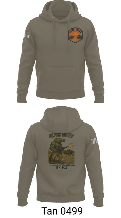 4th Assault Amphibian Battalion, Company B 82284637 Hoodie - 78