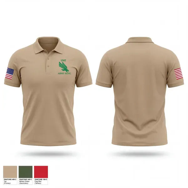 Short Sleeve Performance Polo, UNT Army ROTC, Army, Teamtime, Team time, sublimation, custom sports apparel, team uniforms, spirit wear, spiritwear, sports uniforms, custom shirts, team store, custom team store, fundraiser sports, apparel fundraiser