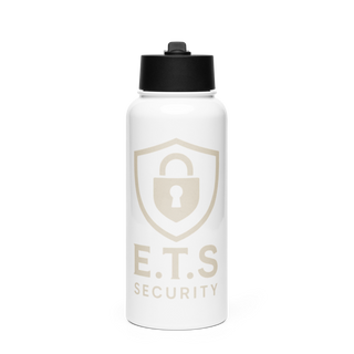 ETS 42970473 Stainless Steel Water Bottle with a Straw Lid