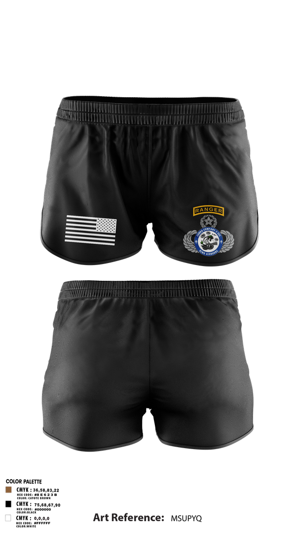 Ranger Panties, Cobra Company, , Teamtime, Team time, sublimation, custom sports apparel, team uniforms, spirit wear, spiritwear, sports uniforms, custom shirts, team store, custom team store, fundraiser sports, apparel fundraiser