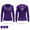 692 COS Women's Long Sleeve V-neck Shirt - 1