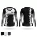 Metro safety Women's Long Sleeve V-neck Shirt - 1